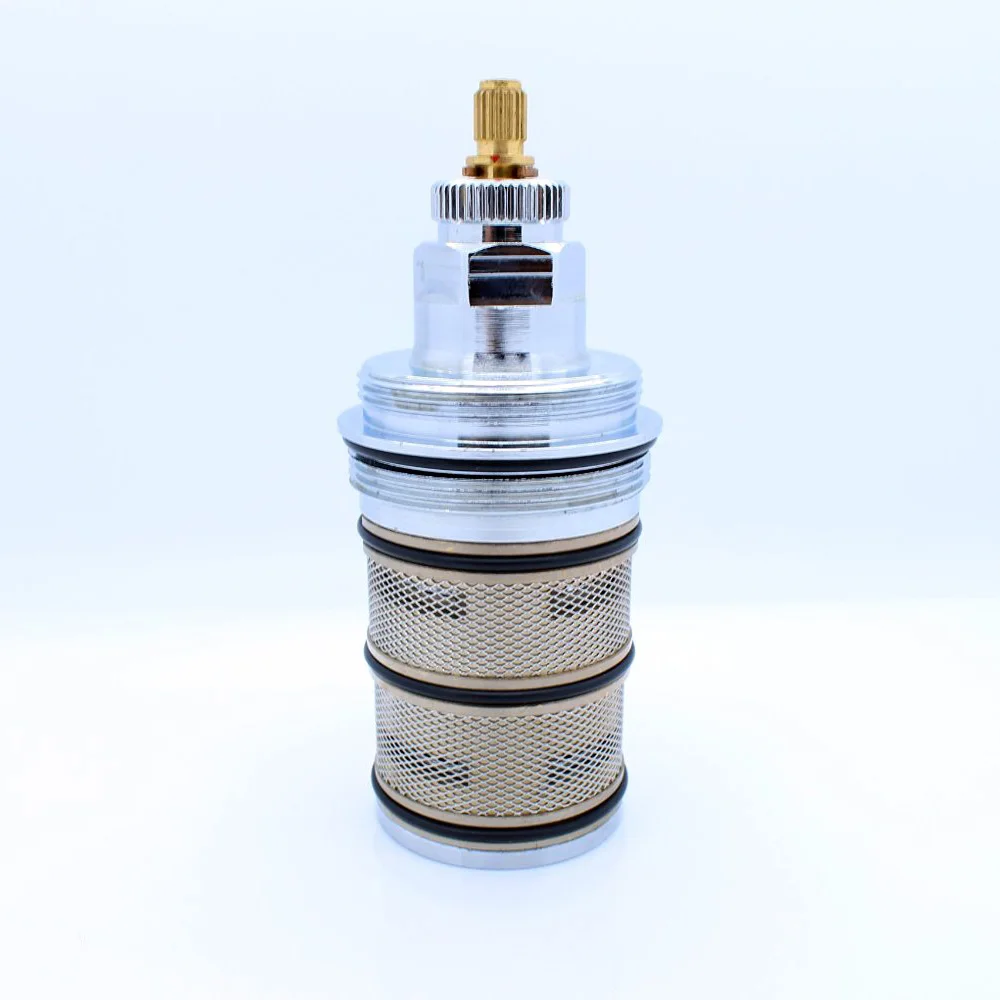 100 New Brass hign flow Shower Mixer Bar Valve Thermostatic Cartridge
