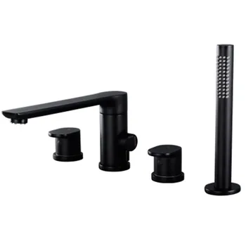 

Bathtub Faucet Tota Brass Bathroom Bathtub Mixer Tap Black Bath Shower Faucets With Hand Shower Bathtub Rain Shower Faucet Set