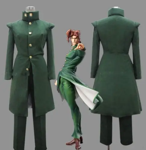 

Japan Anime JoJo's Bizarre Adventure Kakyoin Noriaki Cosplay Costume Custom Made Free Shipping