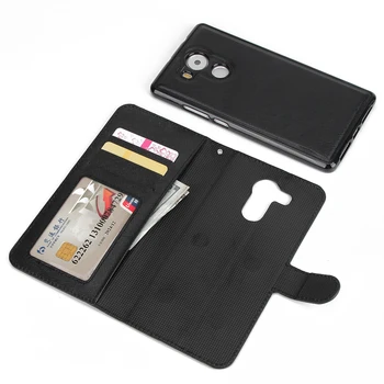 

Detachable Leather Case for Huawei Mate8 Mate9 2in1 Magnetic Black cross pattern Flip Wallet Strap Handbag Phone Bag 10pcs/lot