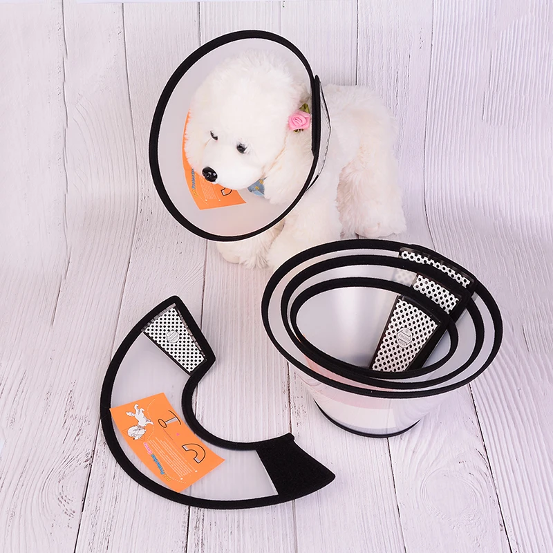 

1PC Shower Tool Dog Cat Wound Healing Protection Cover Cone Shape Anti-Bite Pet Protective Collar Pet Protective Collar