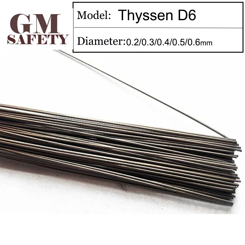 

GM Welding Wire Material Thyssen D6 of 0.2/0.3/0.4/0.5/0.6mm Mold Laser Wire Made in Germany 200pcs /1 Tube M61701