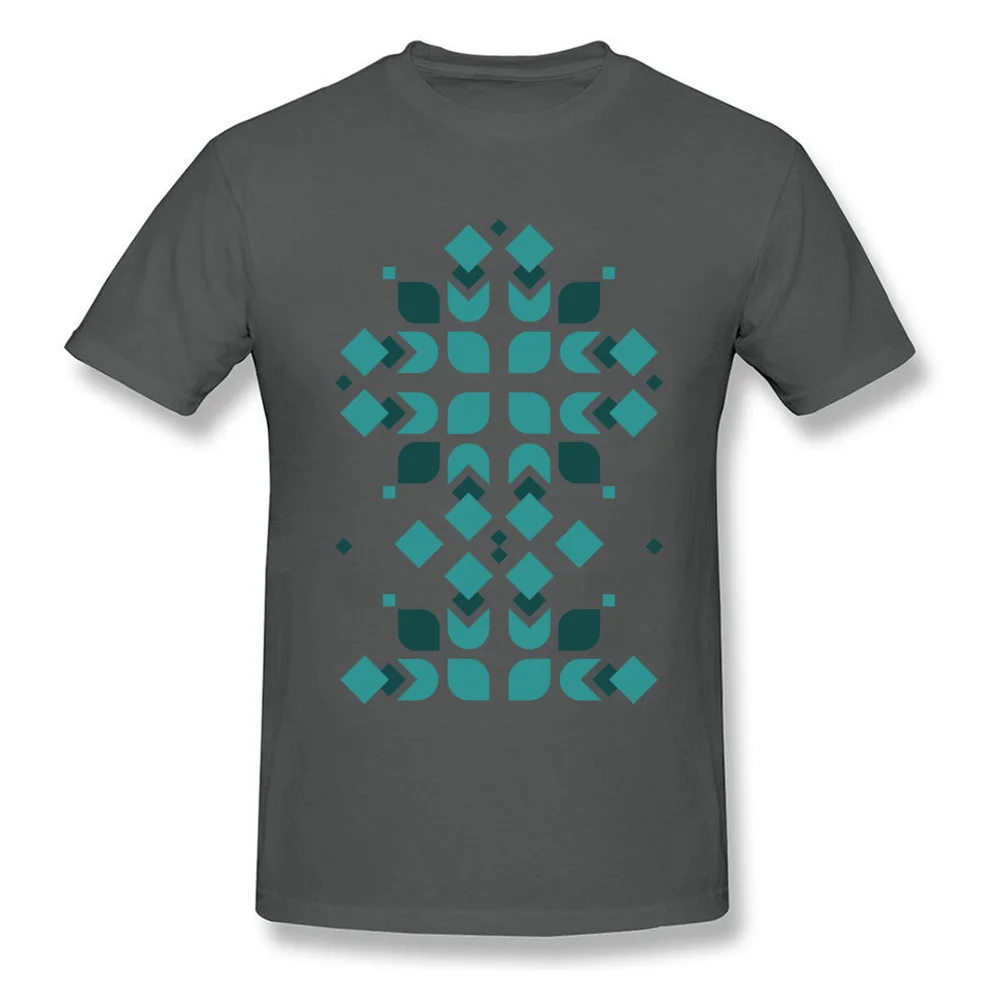 Digital Mandala Pure Cotton Men's Short Sleeve T Shirt Normal Summer/Fall Tshirts Funny Top T-shirts Oversized Round Neck Digital Mandala carbon