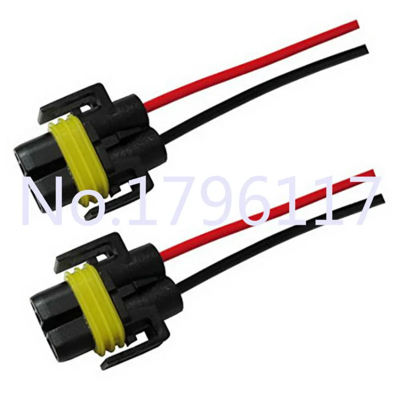 10Pcs H11 H9 H8 880 881 H27 Female Adapter Car Auto Headlight Bulb