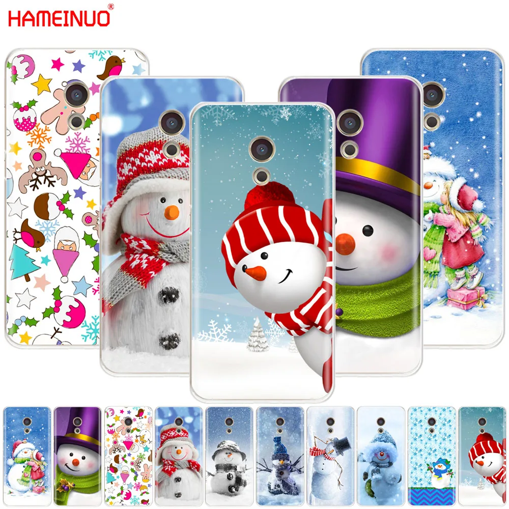 Рождественский милый чехол HAMEINUO для Meizu M6 M5 M5S M2 M3 M3S MX4 MX5 MX6 PRO 6 5 U10 U20 note plus|Бамперы| |