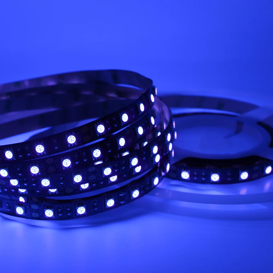Светодиодный УФ полосный светильник 5050 SMD 60 светодиодный s/m 395 405nm