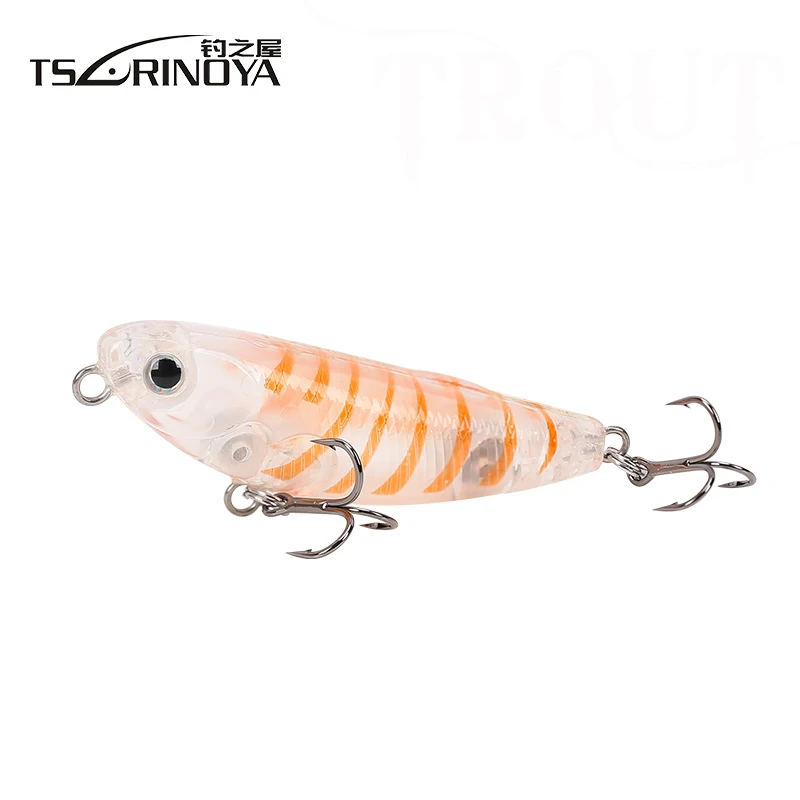 TSURINOYA DW62 50 мм 5 г карандаш приманка для воды жесткие рыболовные приманки искусственные приманки Para Pesca новые снасти для ловли карпа