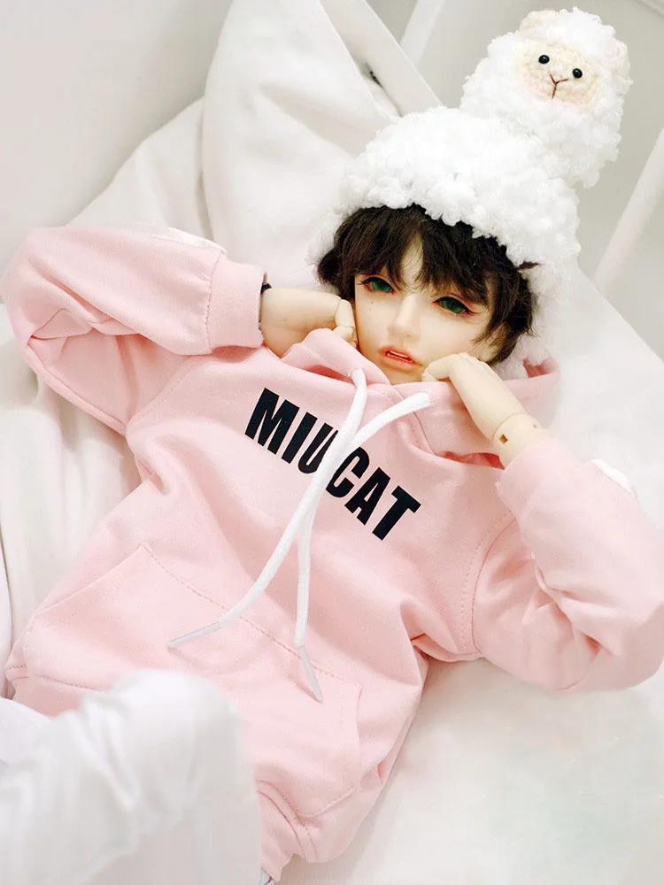 Одежда для куклы BJD 1/3 pu shu SD13 Толстовка с принтом Четыре цвета в куклу модная