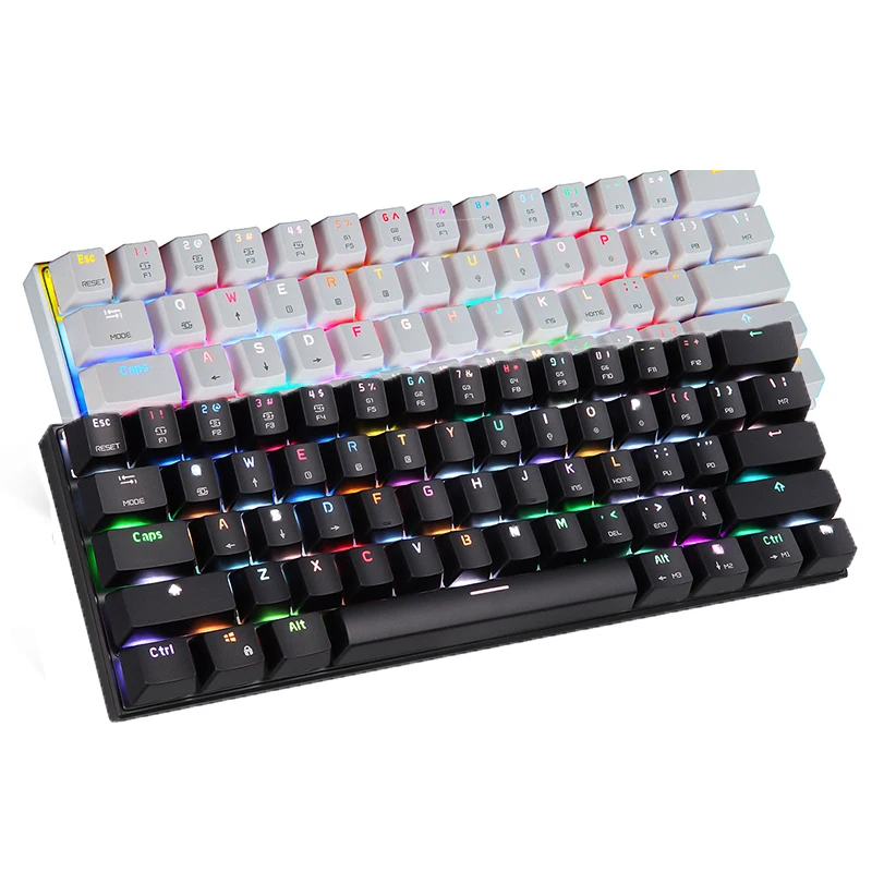 

K62 RGB Keyboard Game Mechanical Keyboard Bluetooth LED Glowing Backlight Wireless Keyboard Gaming For Computer PC