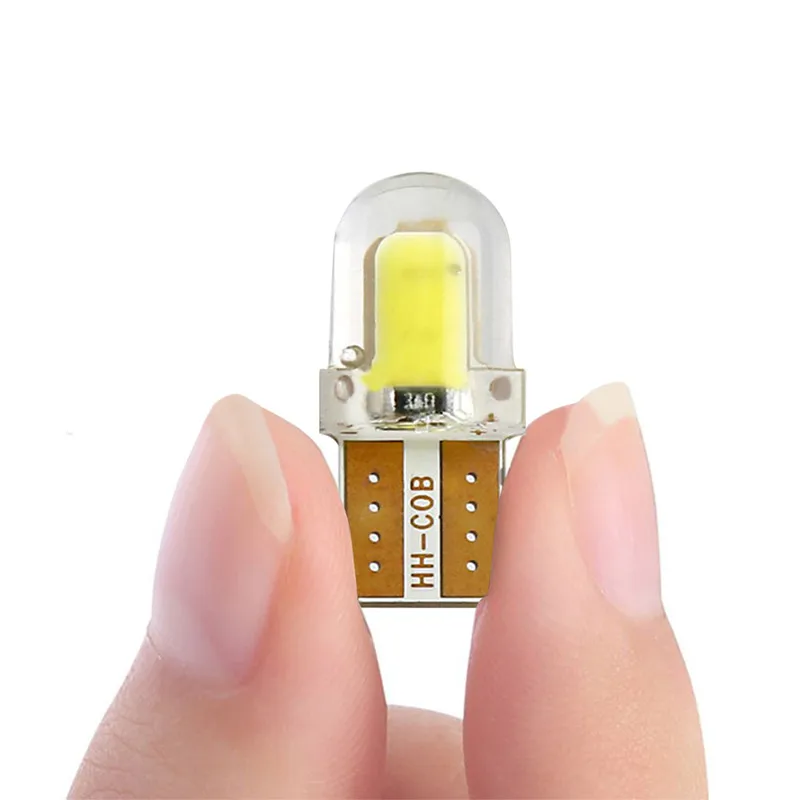ZXMT 10 шт. T10 светодиодный W5W 194 168 COB 8SMD светильник для парковки авто клинообразный
