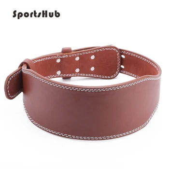 

SPORTSHUB Durable PU Weight Lifting Belt Crossfit Dumbbells Gym Belt Protect Waist Fitness Bodybuilding Training Belt EF0028
