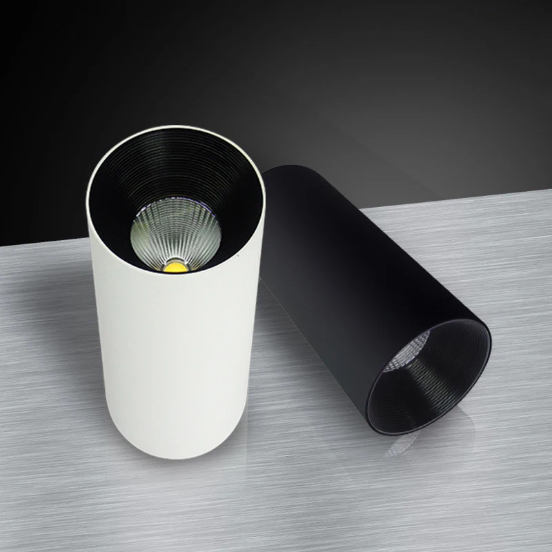 

High Quality Surface Mounted Cylindrical LED Downlight led lamp COB 5W 7W 10W 12W spot light blub Downlight LED Light Source