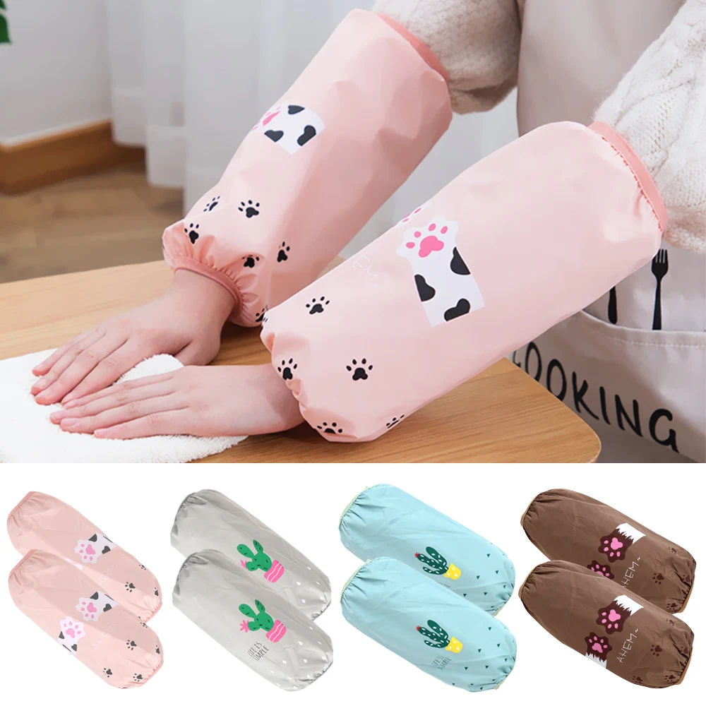 

Cleaning Oversleeve Housework Antifouling Simple Cute Sleeve For Household Use Antifouling Waterproof Arm Protector
