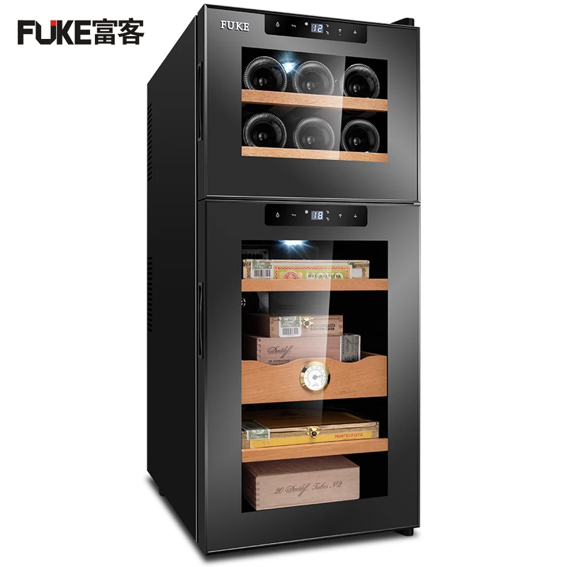 

Mini Cigar humidity moisturizing box Wine Refrigerator Red Wine Storage Case Household Constant Temperature Wine Cabinet K-18C