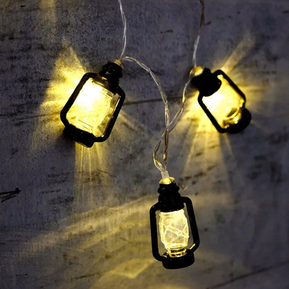 Buy Battery Operated 10 Lantern Shape LED Chinese