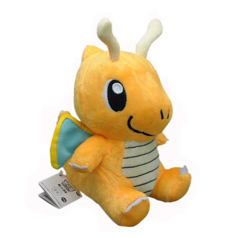 Alakazam Altaria Lucario Blastoise Bulbasaur Geodude Chansey Charizard Charmander Cubone Cyndaquil Darumak плюшевая кукла ZYQQ - Цвет: Dragonite 15cm