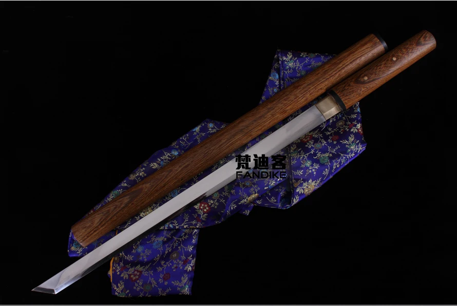 Высокое качество ручной работы марганцевой стали китайский дао/меч с ножнами ниндзя нож по контракту стиль очень острый прямой меч