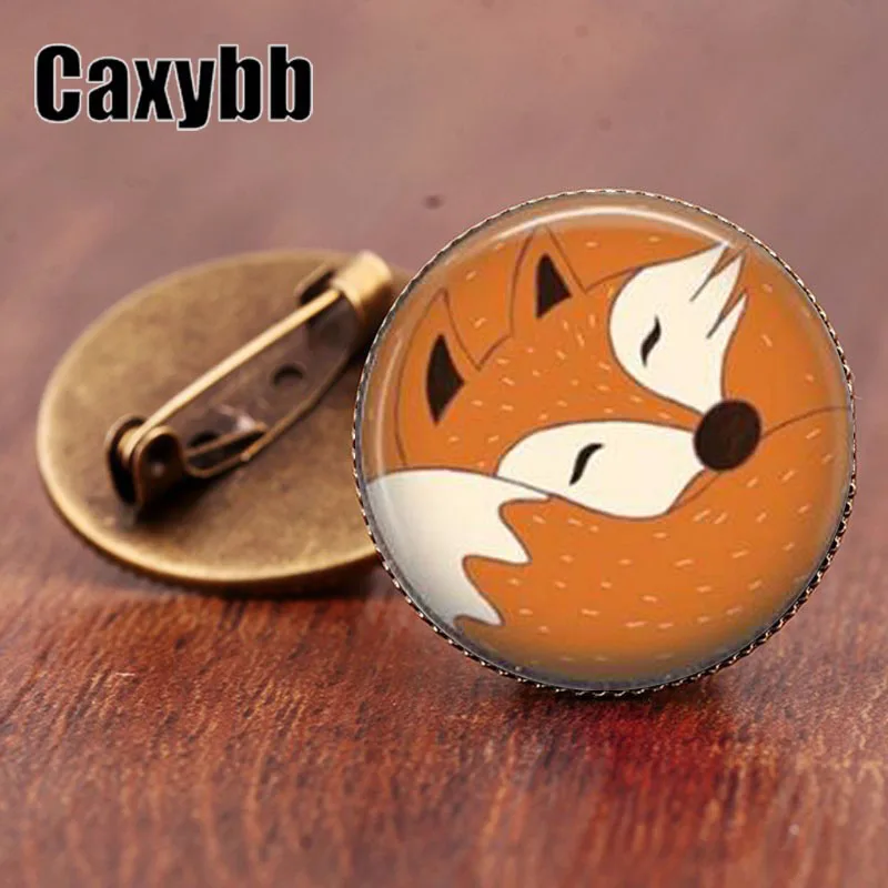 Gaxybb винтажная бижутерия высокое качество купольная брошь в стиле аниме Броши с