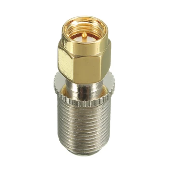 

F Female Jack to SMA Male Plug RF Coaxial Adapter Connector