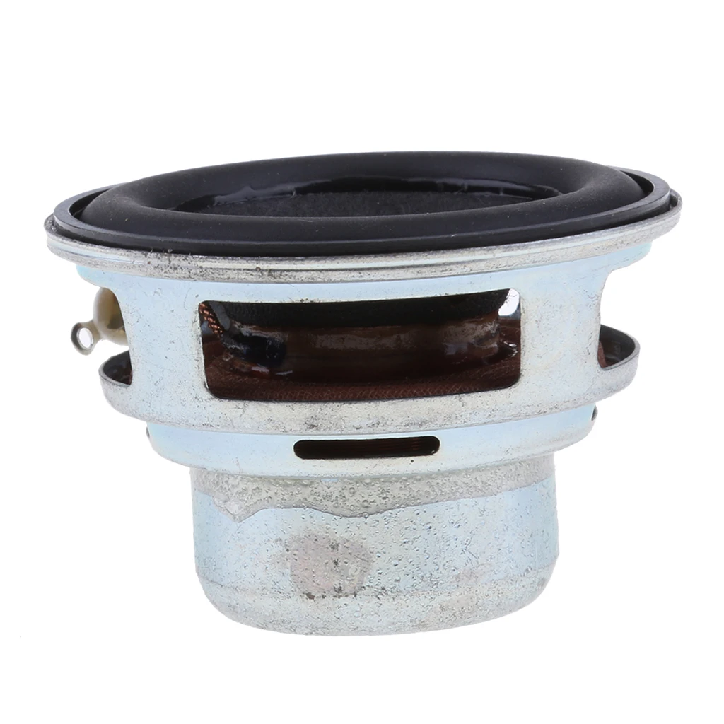 New 45mm 8W Full Range Audio Speaker Stereo Sound Black Replacement fit for most audio speaker accessories