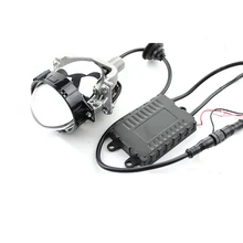Bi LED Projector Headlights Lens 3.0 inch High and Low Beam Auto Headlamp Light Retrofit car headlight all in one