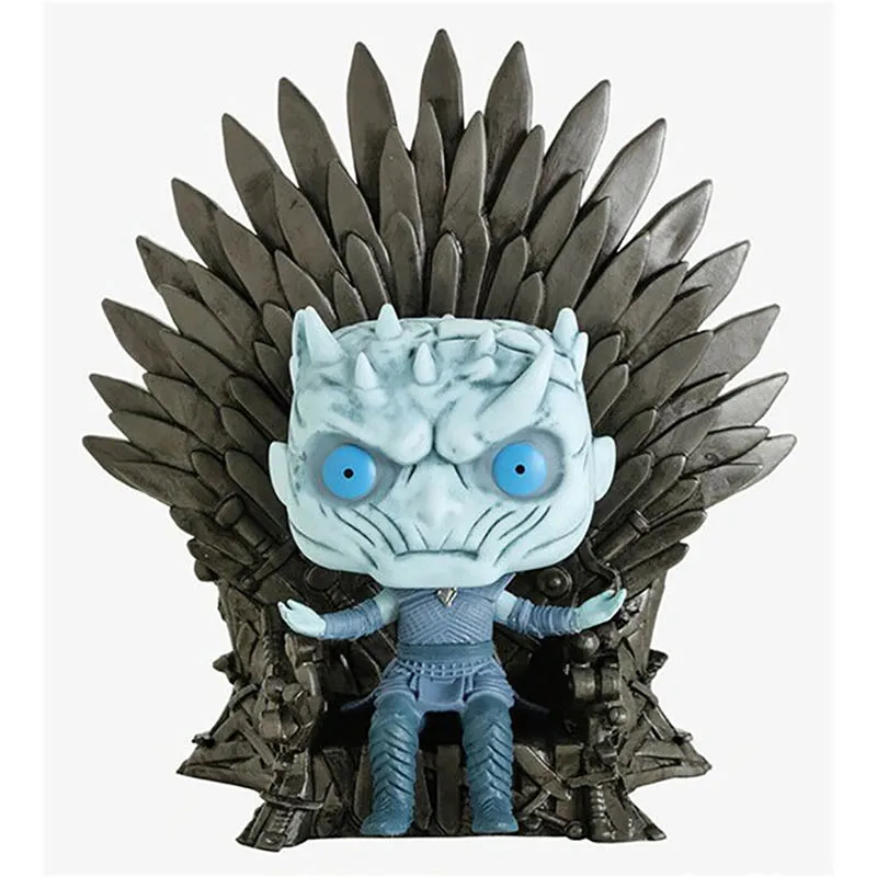 

15cm NEW Game of Thrones Night King Iron Throne 74 PVC Figure Collection decoration Toys Doll Gift