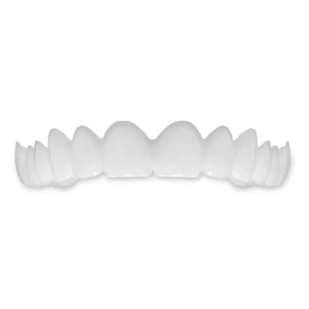 

Practical Design Men Women Tooth Instant Perfect Smile Comfort Fit Flex Teeth Fits Whitening Smile False Teeth Cover