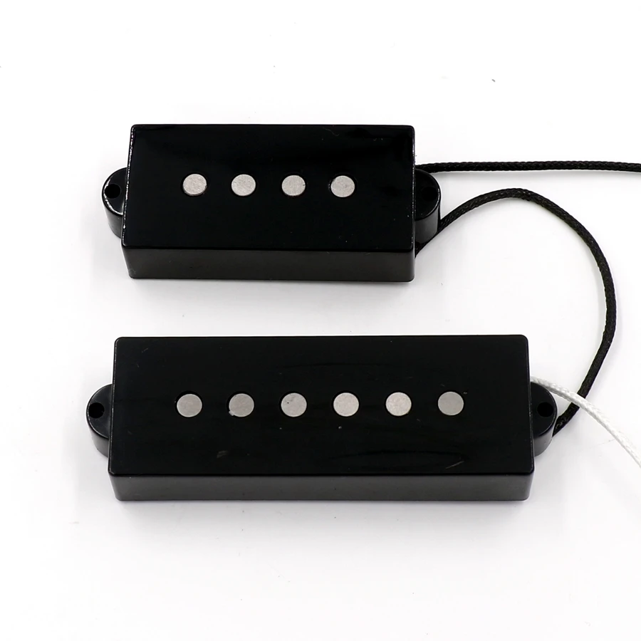 

1 Set Donlis 5 string P bass pickup with flatwork Alnico 5 rods in black color for quality guitar bass