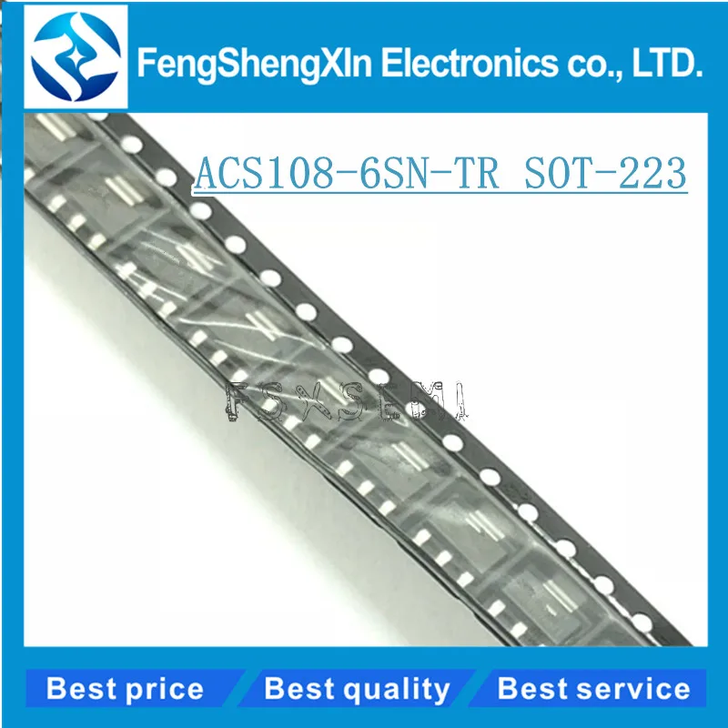 10 шт./лот ACS108 6SN TR SOT 223 ACS1086S 108 6S|Интегральные схемы| |