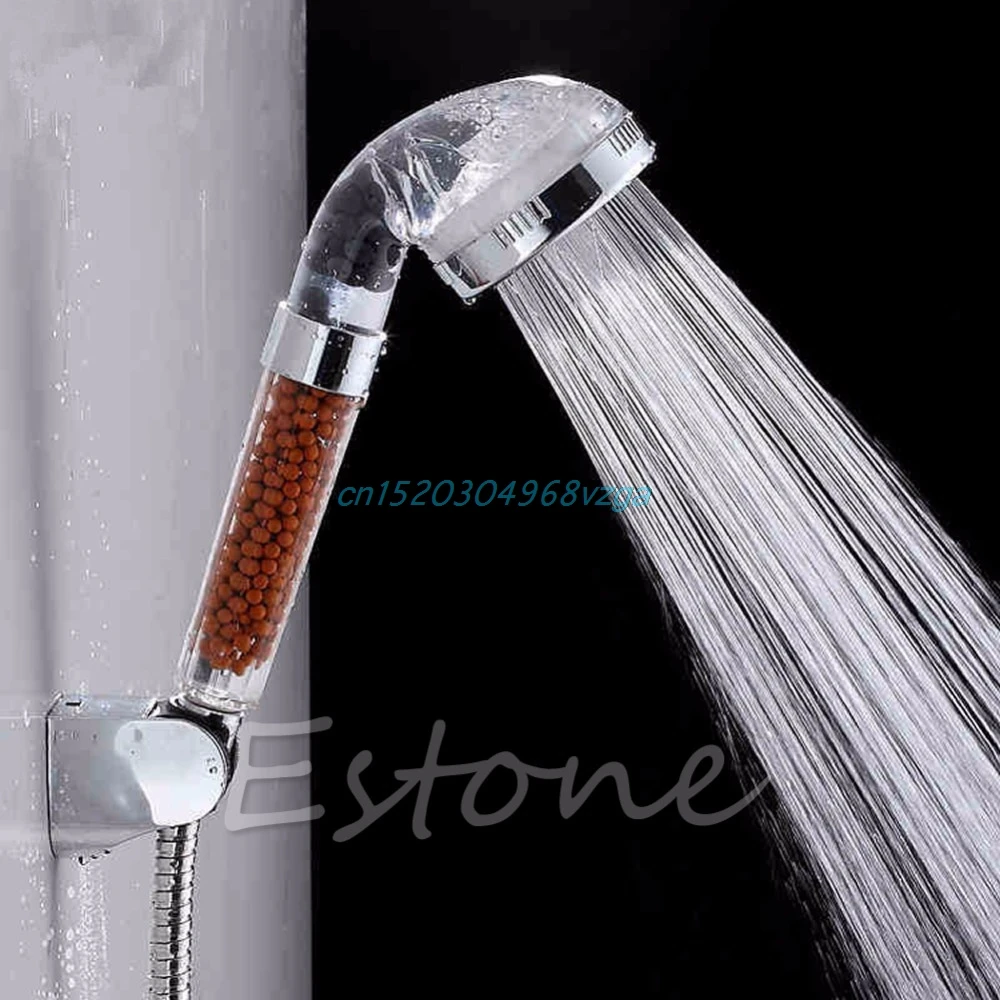 

Shower Head Filter Water Ionizer Removes Chlorine 1pc 4in1 Germanium,FIR,ION #H028#
