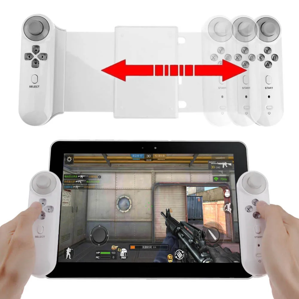 

1Pcs Wireless Bluetooth Game Controller Gamepad Joystick for 10in Android Tablet Wireless Bluetooth Game Controller High Quality