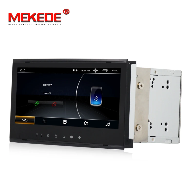 Excellent MEKEDE 8.8inch Android 8.1 2 din Car DVD player For Touareg T5 Transporter Multivan multimedia GPS RADIO navigation SCREEN 4