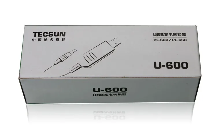 Новый оригинальный TECSUN U 600 переносной usb адаптер для Зарядное устройство