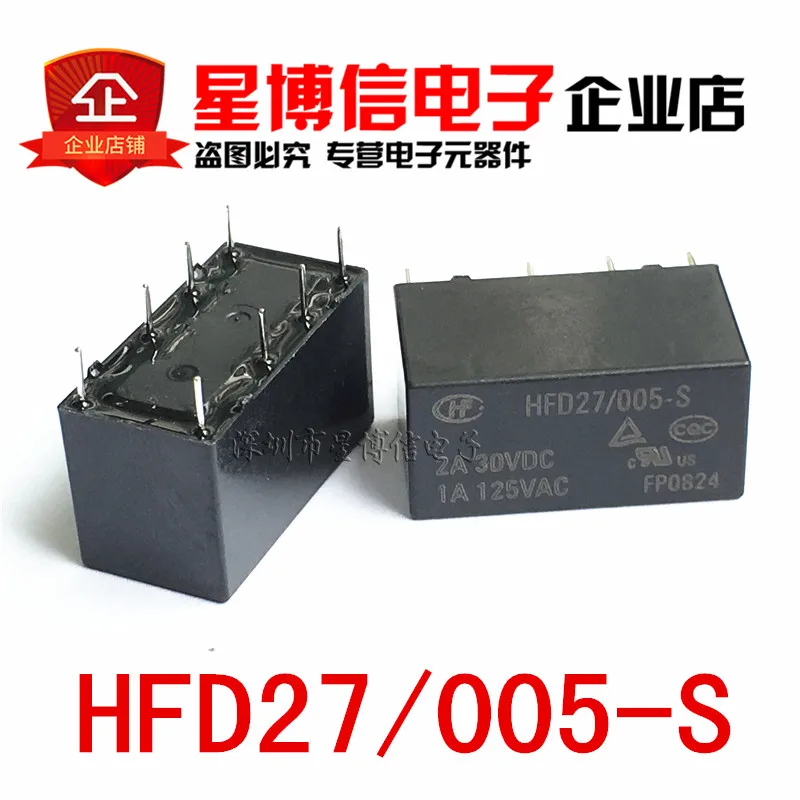 Бесплатная доставка 10 шт реле JRC-27F HFD27-005-S HFD27-012-S HONGFA | Строительство и ремонт