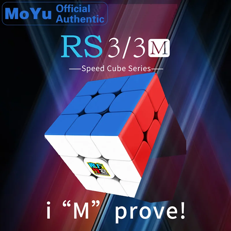 

MoYu MF3 RS3 M 3x3x3 Magic Cube Magnetic 3x3 Rs3M/MF3Rs3M Professional Speed Cube Puzzle Antistress Fidget Toys For Children
