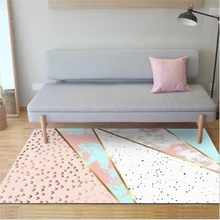 AOVOLL коврики для детской комнаты, скандинавский геометрический порошковый мраморный дверной коврик, ковер для пола, коврик для кухни, коврики, Рождественский ковер