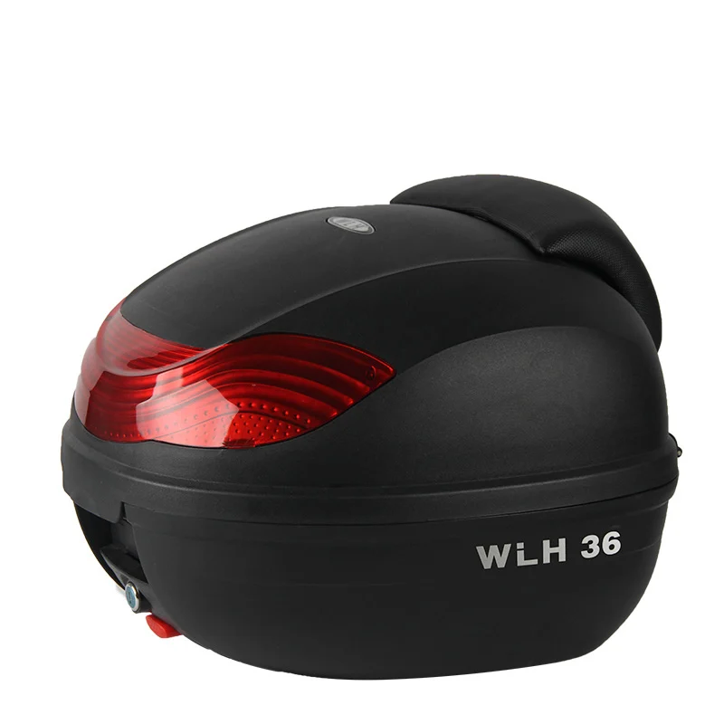 motorcycle tail box electric bicycle trunk scooter top case E36in Top