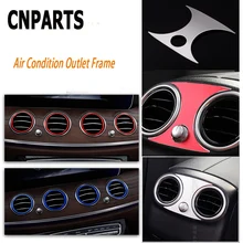 Cnparts для Mercedes Benz W212 Mercedes E Class AMG автомобиль наклейки выход кондиционера рамки аксессуары