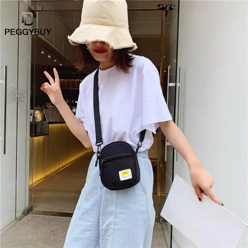 

Fashion Unisex Small Messenger Shoulder Bags Sports Shoulder Messenger Handbags Canvas Women Men Crossbody Phone Bags