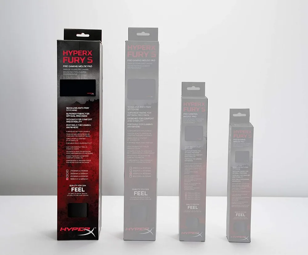 Коврик для мыши Kingston HyperX Fury S Pro игровой коврик большой HX MPFS SM M L XL Размер