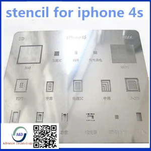 

BGA Reballing Stencil dedicate kit for iPhone 4s 5 5s 6G A&D