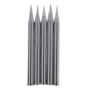 

For 5Pcs/Set Replacement Soldering Iron Tip Lead-Free Solder Tip 30W/40W/60W Promotion