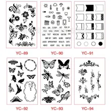 Transparent PVC scrapbook deco stamp Diary Diy decorative stamps Scrapbooking & Stamping HG040