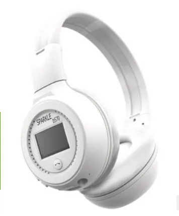 Цифровые беспроводные bluetooth наушники Zealot MP3 FM SD стерео музыкальный плеер слот для