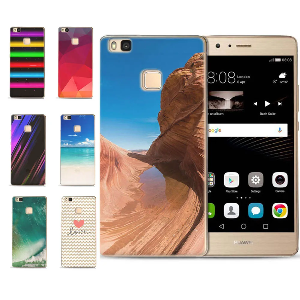 Mlcriyg мягкий чехол для телефона Huawei P9 Lite/P8 Lite/p10 Lite ТПУ Красочные Sky геометрии