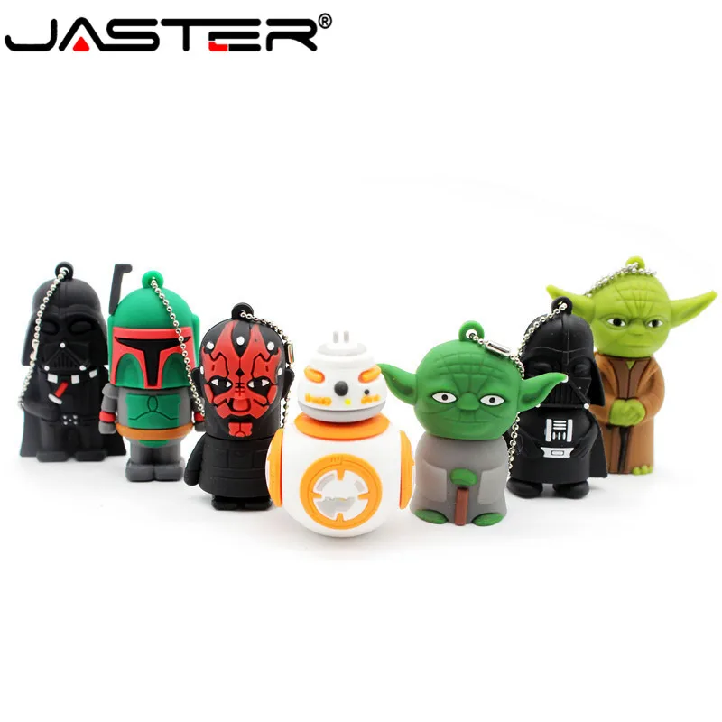 JASTER usb флеш-накопитель Подарки Звездные войны 4 ГБ 8 ГБ 16 ГБ Звездные войны Темный Дарт Вейдер флеш-накопитель usb флешка карта памяти