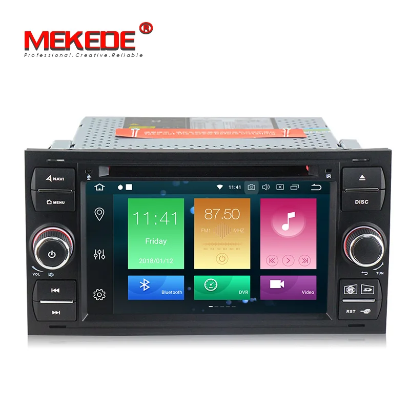 

Car Multimedia Player PX5 Android 8.0 GPS 2 Din car dvd player for Ford/Mondeo/Focus/Transit/C-MAX wifi car radio stereo GPS