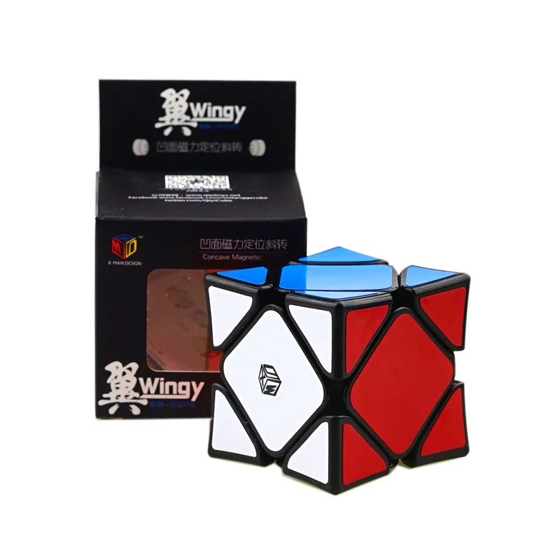 Qiyi XMD YI M скорость Магнитный Skew волшебный куб 2x2 Скорость Профессиональный Cubo Magico детская головоломка-кубик подарок развивающие игрушки для детей