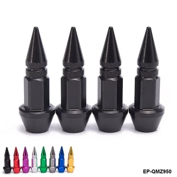 

4Pcs/Set Spike Shape Auto Bicycle Tire Valve Cap Valve Stem Caps Wheel Rims Lug Nuts EP-QMZ950-ALBZ