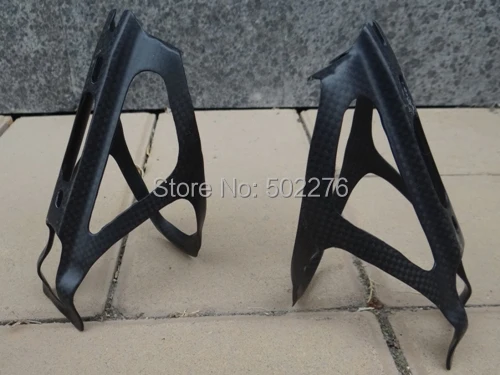 

New Carbon Matt Bike water Bottle cage Holder for MTB Mountain Road Cyclocross TT bicycle - 2 Pcs ( CG025 )
